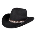 Boland Party Partners Cowboyhatt Svart for Barn One size 54369