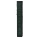 vidaXL Trådgjerde kylling galvanisert stål 1x25 m grønn