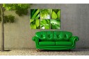 Bilde Fresh Green Leaves 60x40 Artgeist sp. z o. o.