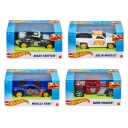 Hot Wheels Pull-Back Lekebil 1:43 assortert