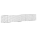 vidaXL Gabion med 3,5 mm Tråd og 5x5 cm Nett 600x10x100 cm