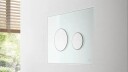 Tece Teceloop Betjeningsplate Glass Hvit /