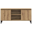 TV-benk artisan eik 102x35x50 cm konstruert tre 8721158438447