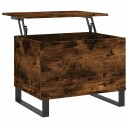  Salongbord røkt eik 60x44,5x45 cm konstruert tre 8721012112728