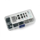 JST SM kontaktsett 2–5 pin 200 stk hann/hunn + pinner