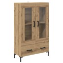  Høyskap med skuff Artisan Eik 69,5 x 31 x 115 cm Konstruert tre