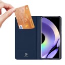 Dux Ducis Dux Ducis Skin Pro-Eteks For Realme 10 Pro Flip-Eteks Kortløbestativ Blå