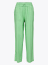 Selected Femme Viva Gulia High Waist Long Sun Pant Grønn 34