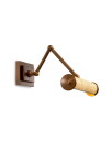 Eichholtz Luca vegglampe antikk messing/rotting S