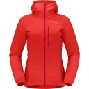 Norrøna Falketind Aero60 Hood W´s Arednalin Red