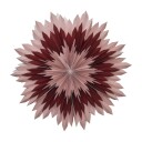 KULZ SNØFNUGG 60CM ROSA KUSTSF60PI