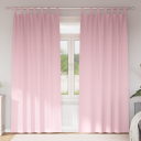  Gardiner med gardiner 2 pcs Baby rosa Polyester