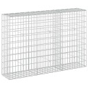 vidaXL Gabion med 3,5 mm tråd og 5x10 cm mesh 150x30x100 cm