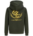 Jack & Jones Hettegenser - JorFrederiksberg - Rosin - Jack & Jones - 10 år (140) - Hettegenser - Armygrønn