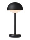 Toscana bordlampe oppladbar 5,5W IP44 Dimbar Svart