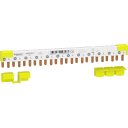 Schneider Electric Løkkesamleskinne iC40 1P+N RCBo 12 Moduler Hvit 12 Stk