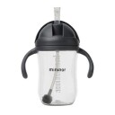 Mininor Kopp Med Sugerør Lekkasje Fri 330 Ml Black