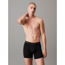 Calvin Klein Boxer Brief 3pk Black Glacier Blue Bell W/ D L Underklær
