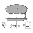 Bremseklosser MEYLE 025 226 6021/PD