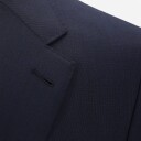 2 Pieces Suit Structure Navy Solid