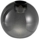 Stiernholm  Milano lysestake rund 7x8 cm smoke