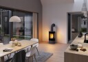 Rais Caro 90 Mocca Med Sideglass Og Glassdør
