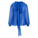 Alberta Ferretti Dame Bluser & Skjorter Blå L,