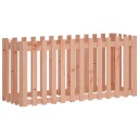 Høybed med gjerdedesign 150x50x70 cm heltre douglasgran
