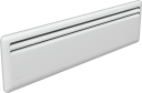 Nobö Front El radiator 1250 W 400 V 1525 x 200 mm Varme