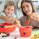 2 i 1 fondue og godteri lager - gelegodis/sjokolade