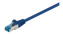 CAT 6A patch cable S/FTP (PiMF) blue 7.5 m - LS