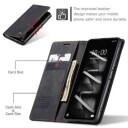 Xiaomi Redmi Note 12 Pro Caseme 013 Series Lommebok-deksel Svart