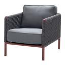 Cane-line Encore Lenestol Grey / Bordeaux