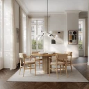 101 Copenhagen Nama spisestol armlener   nubuck