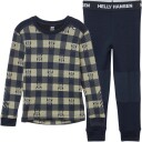 Helly Hansen Graphic Lifa® Merino Ull Undertøysett Barn Marineblå 92 Marineblå92