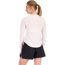 New Balance Q Speed Jacquard Langermet Løpe T-skjorte Dame Lyserosa M
