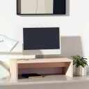 vidaXL Monitorstativ 50x27x15 cm heltre furu
