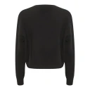 Karen by Simonsen Dame Strikkevarer Svart S,
