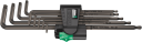 Wera 967/9 TX XL Torx Nøkkelsett T8-T40 - 9 Deler Håndverktøy