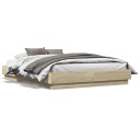  Sengeramme sonoma eik 135x190 cm konstruert tre 8721012276147