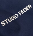 STUDIO FEDER Sigrid Tote Bag - Navy - 41X41CM