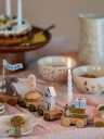 Bloomingville Twist Candle - White - H:11CM