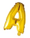 Folie ballong Gull 41cm- Bokstaven A