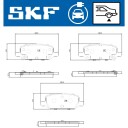 Bremseklosser SKF VKBP 95013 EV