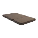 by KlipKlap 3 Fold Sofa 120 cm Brun