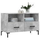vidaXL TV-benk betonggrå 80x36x50 cm konstruert tre 8720845426453