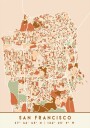 Black Maps Earth Tones 75 Plakat Plakat / 50x70cm