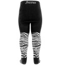 Fuzzies Strømpebukser Zebra Trykk 50/56 Strømpebukser Svart 50 56