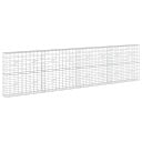 vidaXL Gabion med 5 mm tråd og 10x10 cm mesh 400x20x100 cm