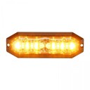Varsellys / Strobelys Strands Lighthead   Oransje / 12/24V / 15,6W / 132 mm